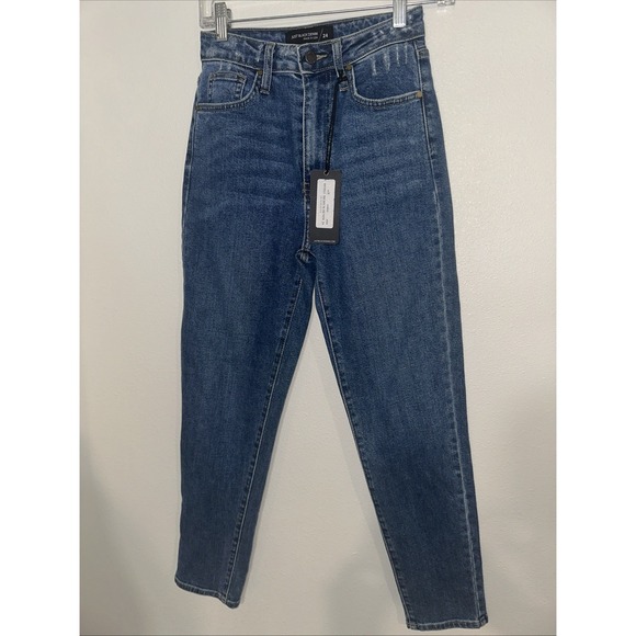 Just Black Denim - just black denim jeans Blue Size 24‎ High Rise Mom Jeans Made In USA